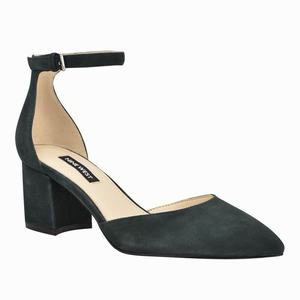 Nine West Trini Ankle Strap Block Heel Pumps Groen Nederland | EBO-541396